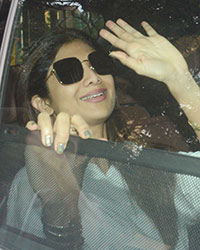 Shilpa Shetty at Stars Pay Last Respects To Sridevi