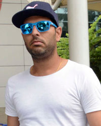 Yuvraj Singh at Stars Spotted 2015