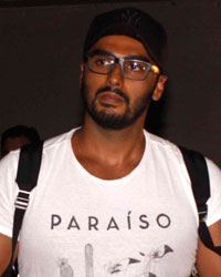 Arjun Kapoor Karisma Kapoor snapped at Mumbai International Airport Mumbai