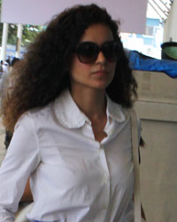 Kangana Ranaut spotted at airport Kangana Ranaut spotted at airport
