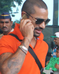 Shikhar Dhawan at Stars Spotted 2015