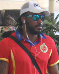 Chris Gayle at Stars Spotted 2015