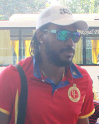 Chris Gayle at Stars Spotted 2015