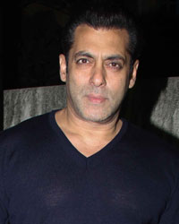 Salman Khan during he screening of Dandal movie