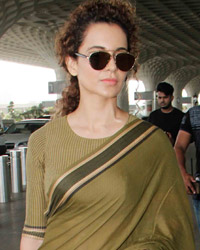 Kangana Ranaut snapped at airport Kangana Ranaut snapped at airport