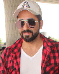 Ayushmann Khurrana snapped at airport Ayushmann Khurrana snapped at airport