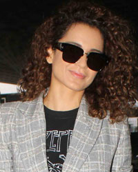Kangana Ranaut snapped at airport Kangana Ranaut snapped at airport