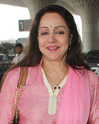 Hema Malini at Stars Spotted 2017