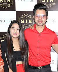 Gitanjali Sinha, Shriya Jain, Danish Alfaz, Lalit Parikar, and ... poster launch ofthe film HALF BOYFRIEND at SIN CITY