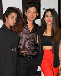 Swati Sheford, Ritik Chouhan and Shriya Jain during the poster launch ofthe film HALF BOYFRIEND at SIN CITY