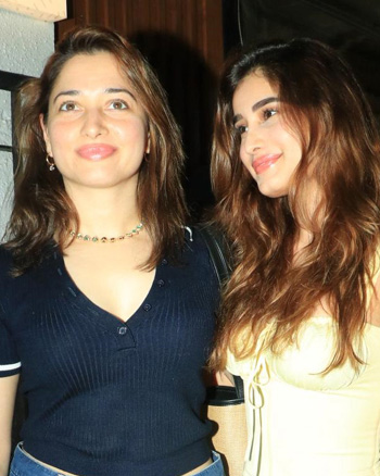 Tammannah Bhatia and Rasha Thadani
