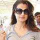 Amisha Patel at Domestic Airport