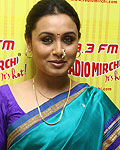 Rani Mukerji promotes Aiyya at Radio Mirchi