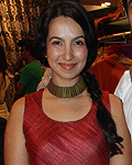 Shraddha Nigam and Mayank Anand during the launch of HUE fashion collection