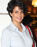 Gul Panag at the launch of Abhisar Sharma's book THE EDGE OF MACHETE