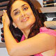 Kareena Kapoor with Sony Ericsson contest winner