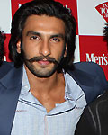 Ranveer Singh during the launch of a book titled Superstar advice on how to be a better man and the Men's Health current edition