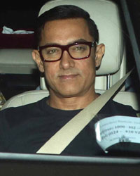 Aamir Khan at Sultan Screening at YRF Studios