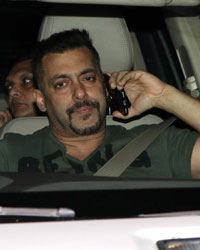 Salman Khan at Sultan Screening at YRF Studios