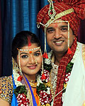 Monali and Suraj Godambe
