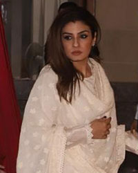 Raveena Tandon at Suraj Prakash Malhotra Prayer Meet