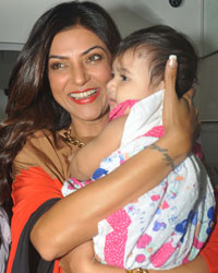 Sushmita Sen at Sushmita at La Piel Clinic