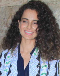 Kangana Ranaut at Tanu Weds Manu Returns Screening at Lightbox