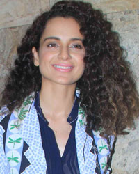 Kangana Ranaut at Tanu Weds Manu Returns Screening at Lightbox