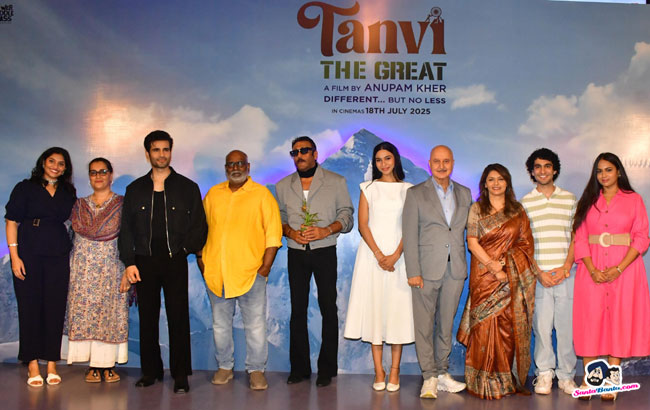 Karan Tacker, Shubhangi Dutt, M.M. Keeravani and Anupam Kher