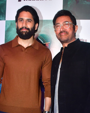 Naga Chaitanya and Aamir Khan