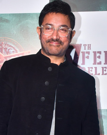 Aamir Khan at Thandel Trailer Launch
