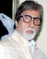 Amitabh Bachchan at The Bachchan Family at Durga Puja Festivities
