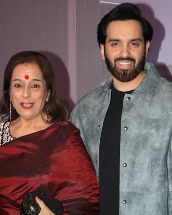 Poonam Sinha and Luv Sinha