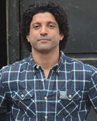 Farhan Akhtar at The Sky is Pink Promotion