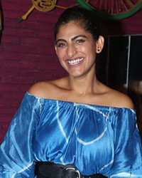 Kubbra Sait at The Verdict State vs Nanavati Promotion