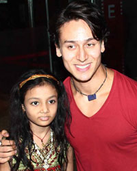 Tiger Shroff at Tiger Promotes Heropanti at Cinemax