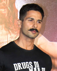 Shahid Kapoor at Trailer Launch of Film Udta Punjab