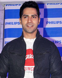 Varun Dhawan at Varun Dhawan Endorses Philips India