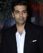 Karan Johar at Wedding Reception of Vikas Mohan`s Son