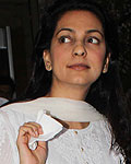 Juhi Chawla at Vilasrao Deshmukh Prayer Meet