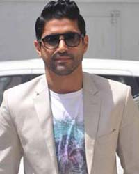 Farhan Akhtar at Wazir Teaser Launch