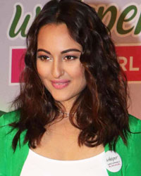 Sonakshi Sinha at Whisper Like A Girl and Proud Challenge