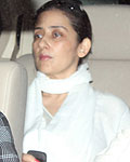 Manisha Koirala at Yash Chopra Prayer Meet