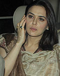 Preity Zinta at Yash Chopra Prayer Meet