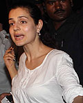 Amisha Patel at Yash Chopra Prayer Meet