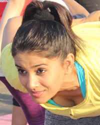 Sonali Kulkarni at Yoga by The Bay 2016