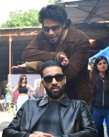 Siddhant Chaturvedi and Raghav Juyal