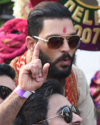 Yuvraj Singh at Yuvraj and Hazel Goa Marriage