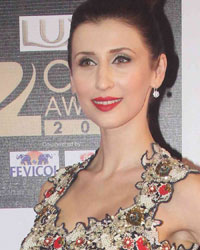 Claudia Ciesla at Zee Cine Awards 2016