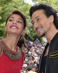 Jacqueline Fernandez and Tiger Shroff